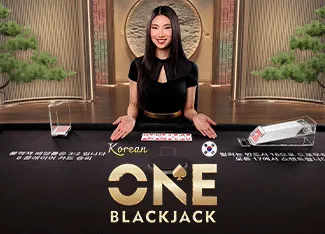 Korean ONE Blackjack - IDAGENT138