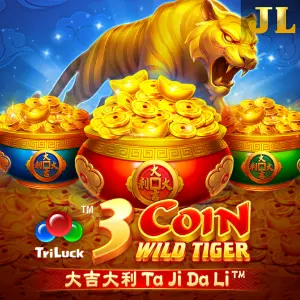 Jili : 3 Coin Wild Tiger - IDAGENT138